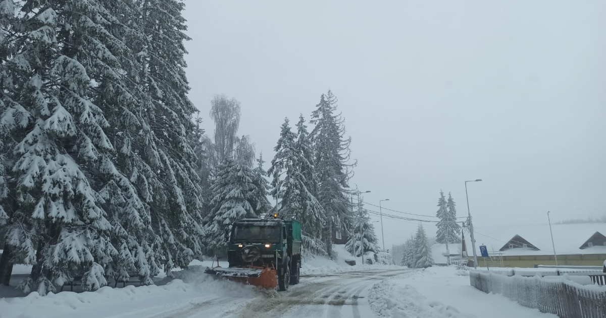 Hóvihar várható, elsőfokú riasztás